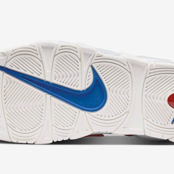 Nike Air More Uptempo '96 White/University Red/Sail DX2662-100 Men's Sizes - Picture 6 of 6